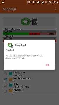 AppMgr Move Files To Sd Card screenshot 3