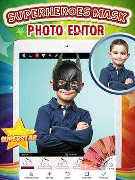 Superheroes Mask Photo Editor screenshot 3