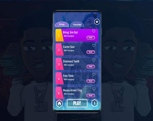 NBA Youngboy Piano Tiles 2020 screenshot 2