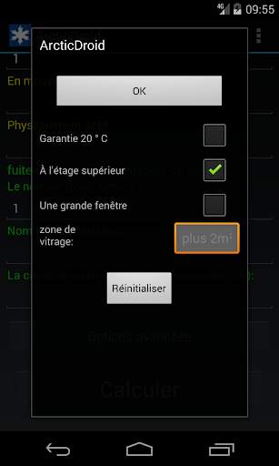 Calcul btu climatisation screenshot 3
