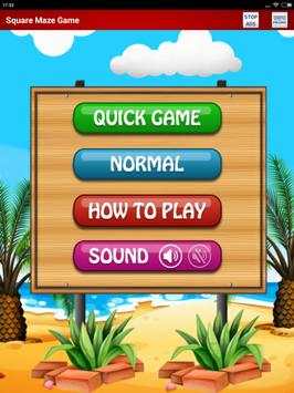 Free Square Maze Game for Android Mobile & Tabs screenshot 12