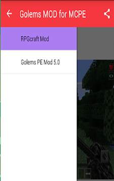 Golems MOD for MCPE  screenshot 2