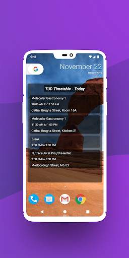 TUD Timetable (DIT) 3 تصوير الشاشة