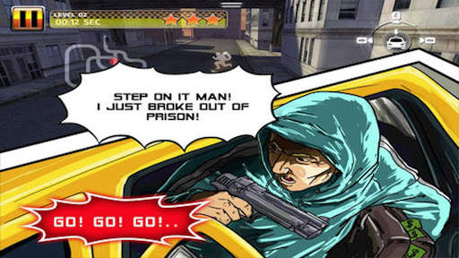 Gangster Car Taxi Driver Simulator Racing Games screenshot 2