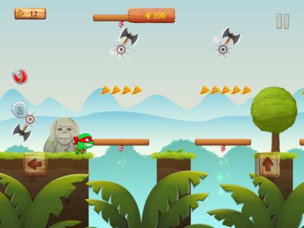 Ninja jump: Mutant adventure screenshot 9