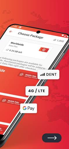 DENT: eSIM data plans & data top-up for all phones screenshot 2