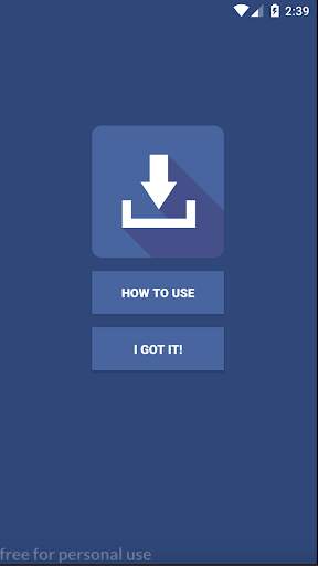 Video Downloader for Facebook screenshot 1