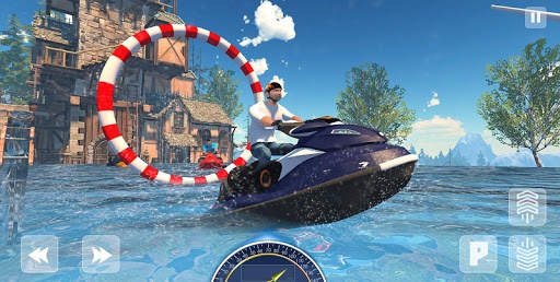 Jet Ski Racing 2019 - Water Boat Games screenshot 1