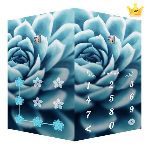 AppLock Theme Succulent – Paid 1.0