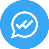 Auto disable blue double check icon