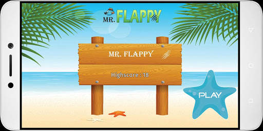 Mr. Flappy - Tap - Tap to Fly the bird screenshot 1