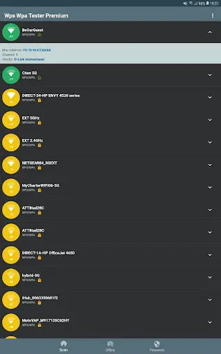 Wps Wpa Tester Premium 9 تصوير الشاشة
