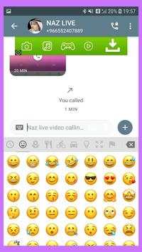 Naz live video calling and voice Messenger screenshot 8