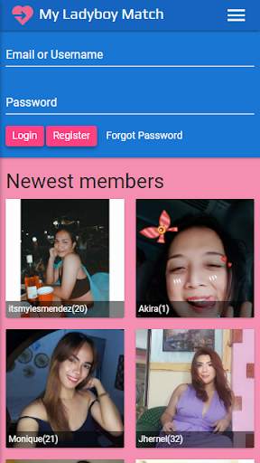 My Ladyboy Match - free ladyboy dating app screenshot 1