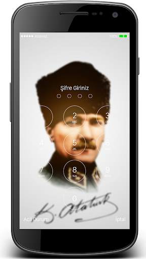 Atatürk Lock Screen & Wallpaper screenshot 4