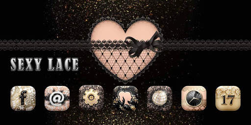 SEXY LACE GO Launcher Theme screenshot 5