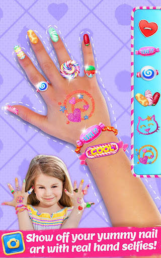 Candy Nail Art - Sweet Fashion screenshot 1