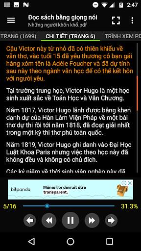 Đọc sách bằng giọng nói screenshot 8