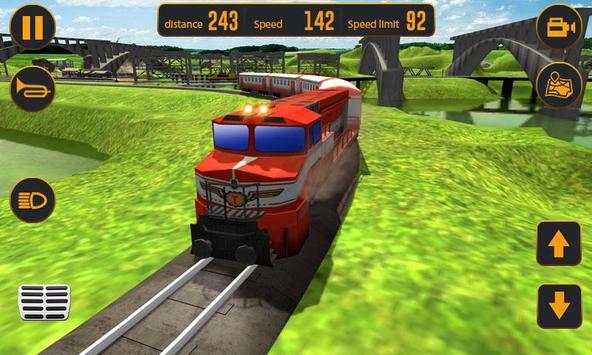 Euro Train Driver Driving Simulator 2019 screenshot 3