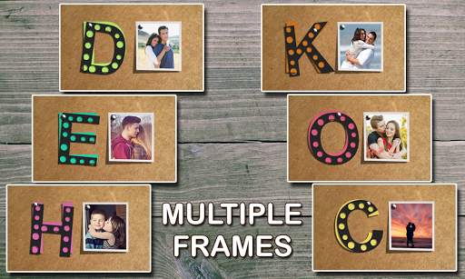 Lighting Text Photo Frames screenshot 6