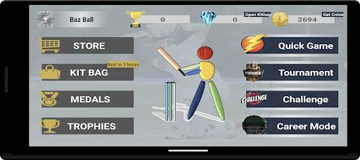 Click Cricket screenshot 1