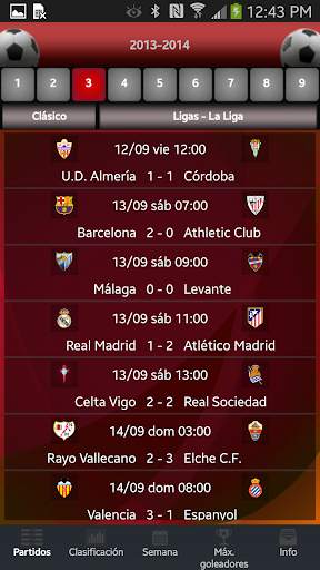 Fútbol - La Liga screenshot 1