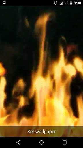 Fire Flames Live Wallpaper LWP screenshot 5