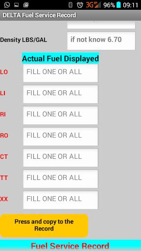 Alex Fuel Calculator for DL screenshot 2
