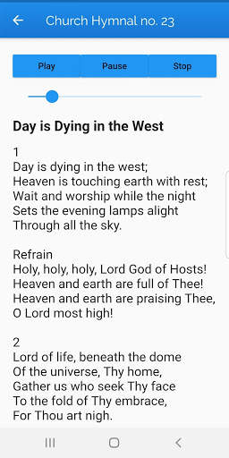 SDA Hymnal - Philippine Edition (Blue Version) screenshot 3