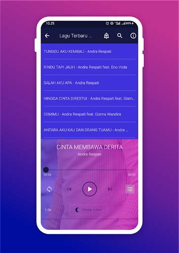 Lagu Andra Respati Offline screenshot 4