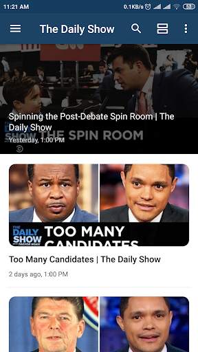 The Daily Show with Trevor Noah screenshot 2