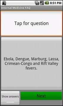 Internal Medicine FAQ Lite screenshot 2