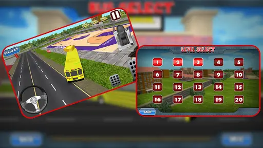 3D School Bus Driving screenshot 3