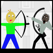 Granny Archer vs Stickman baldi icon