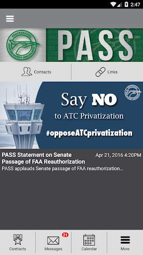 PASS App screenshot 1