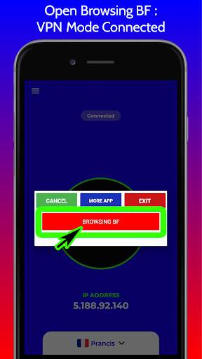 Pekob VPN XNX : Ür Si MonToK VPN Privasi screenshot 2