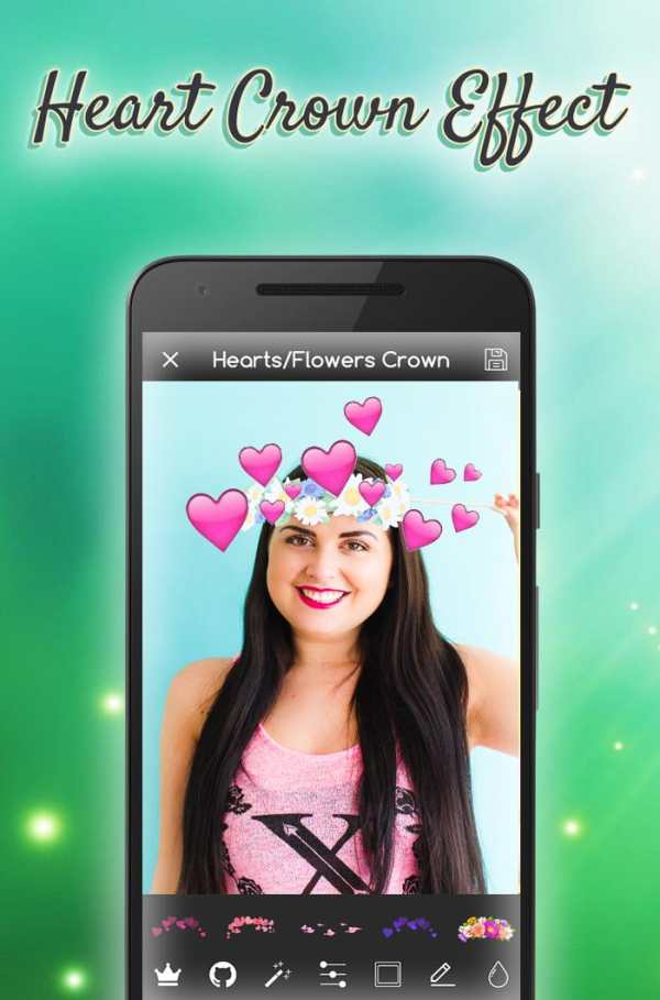 heart crown sticker screenshot 1