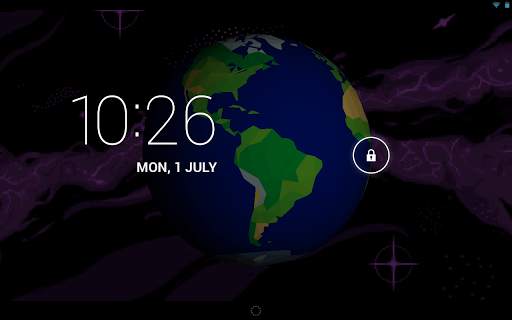Earth Live Wallpaper UFO X-Com screenshot 2