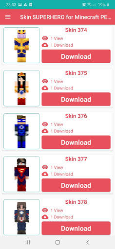 Skin SUPERHERO for Minecraft 2021 screenshot 4