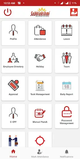 Subhlakshmi ERP screenshot 2