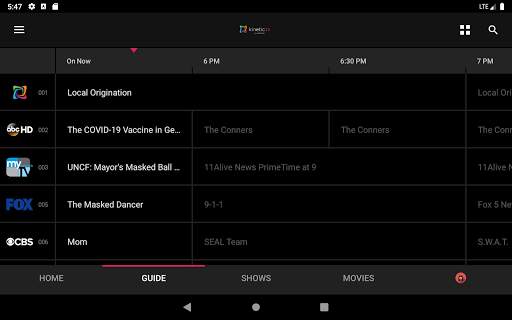 Kinetic TV screenshot 6