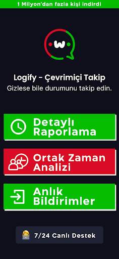 Logify - WhatsApp Takip screenshot 1