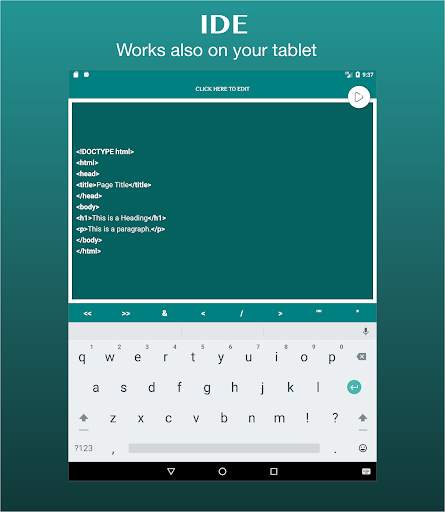 Dev Pocket-Offline Compiler an screenshot 5