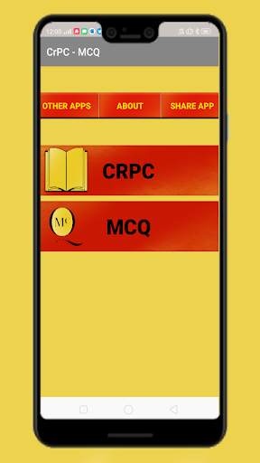 CrPC - MCQ screenshot 1