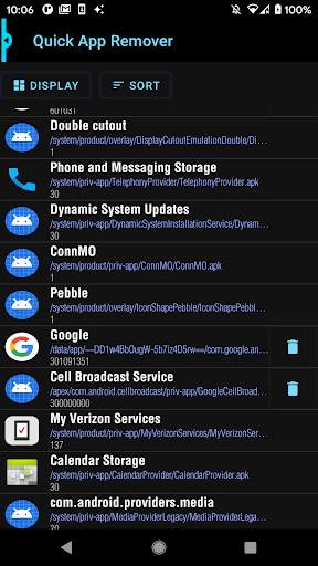 Quick App Remover скриншот 3