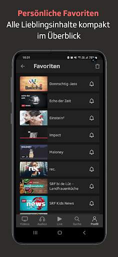 Play SRF: Streaming TV & Radio screenshot 5