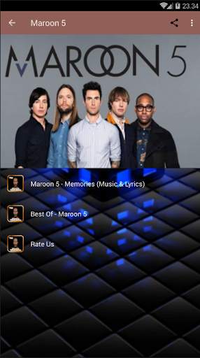 Maroon5 Collection Songs screenshot 1