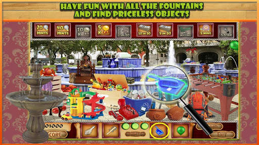 Free New Hidden Object Games Free New Fun Fountain screenshot 2