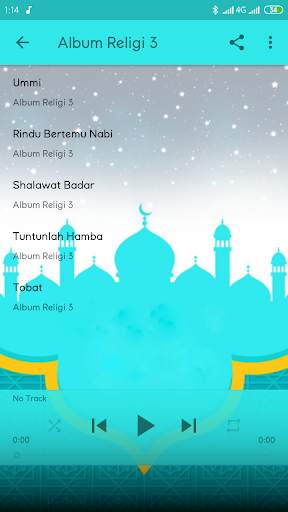 Lagu Hits Religi Islam Offline screenshot 4