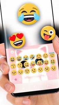 Pink Kitty Keyboard screenshot 2